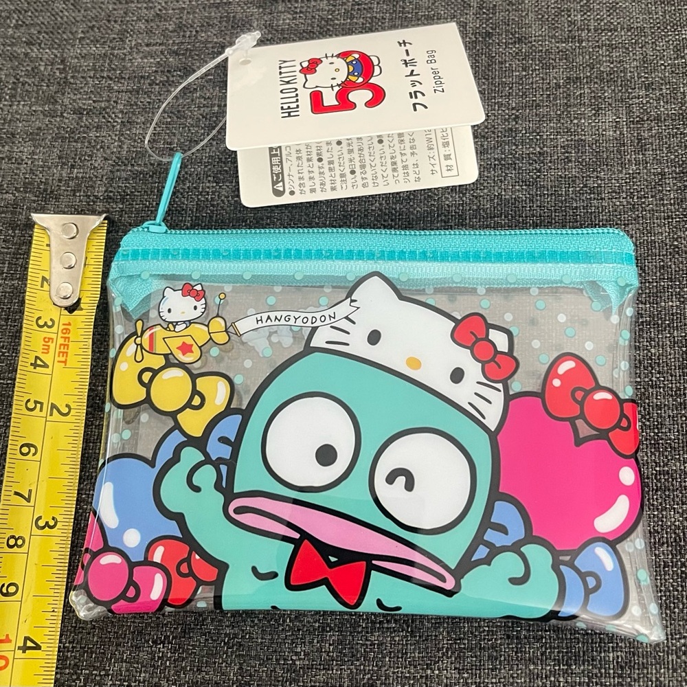 Hangyodon zipper bag/pouch/wallet/card holder/coin purse/etc.